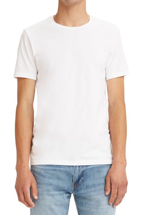 Polera Hombre 2 Pack Slim Crewneck Blanco Levis 79541-0000-0