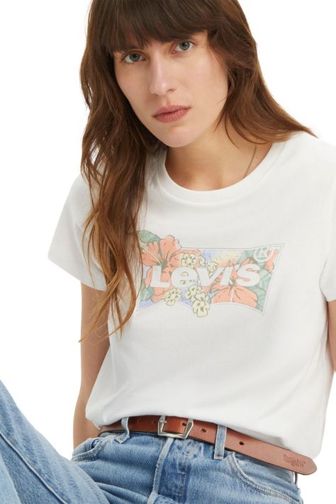 Polera Mujer Regular Fit Blanco Levis 17369-2751-3