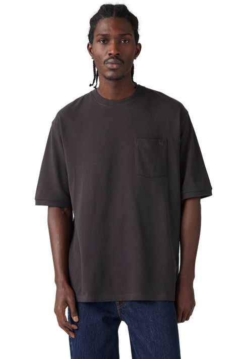 Polera Hombre Half Sleeve Pique Tee Negro Levis 001MN-0002-2