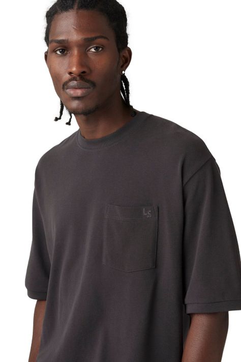 Polera Hombre Half Sleeve Pique Tee Negro Levis 001MN-0002-3