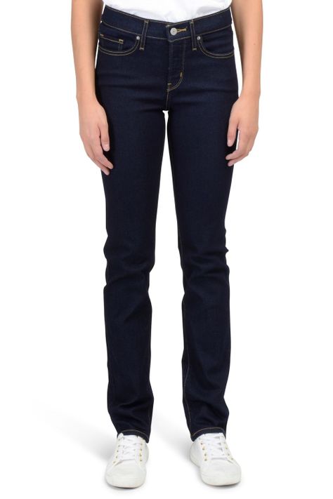 Jeans Mujer 314 Shaping Straight Azul Levis 19631-0001-0