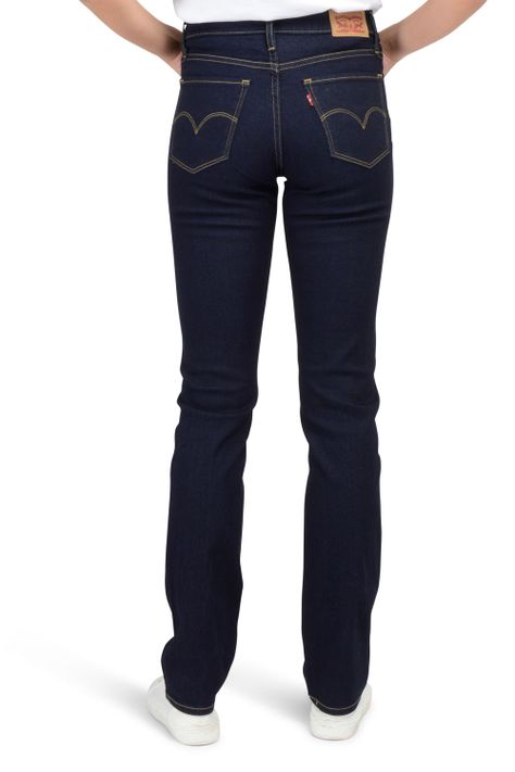 Jeans Mujer 314 Shaping Straight Azul Levis 19631-0001-2
