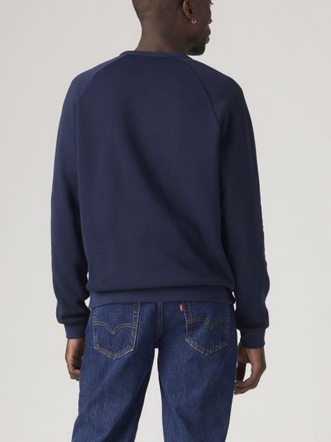 Polerón Hombre Red Tab Crewneck Azul Levis A7284-0011-1