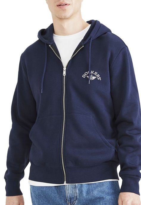 Polerón Hombre Full-Zip Regular Fit Azul A3149-0000-1