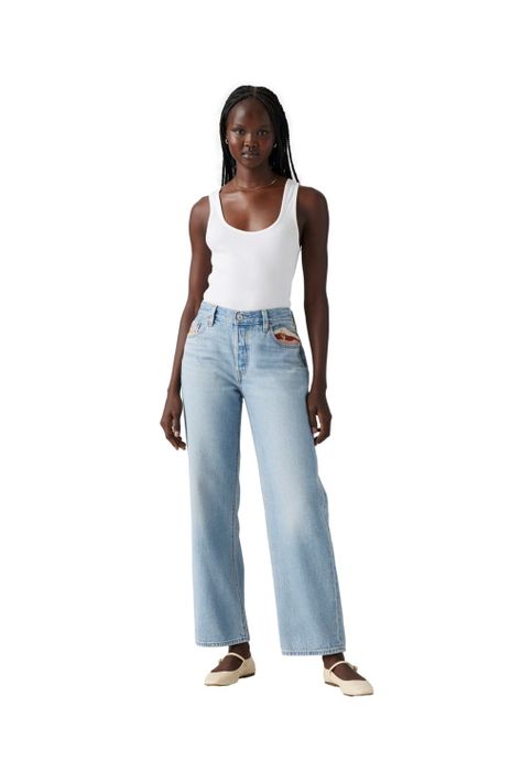 Jeans Mujer 501 '90s Ankle Celeste Levis A9150-0008-0