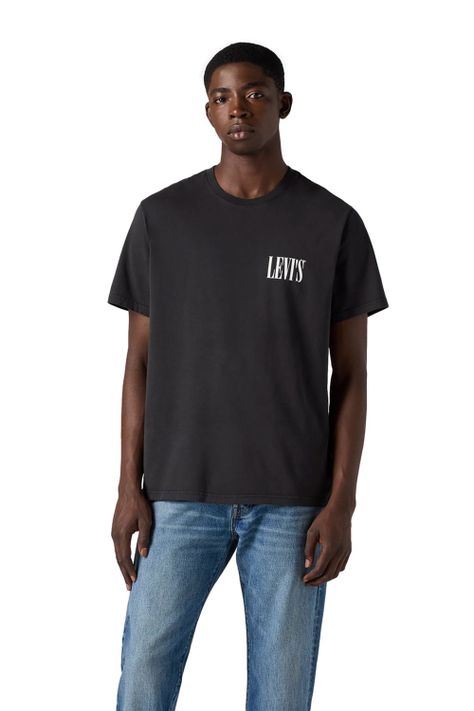 Polera Hombre Ss Relaxed Fit Tee Negro Levis 16143-1685-0
