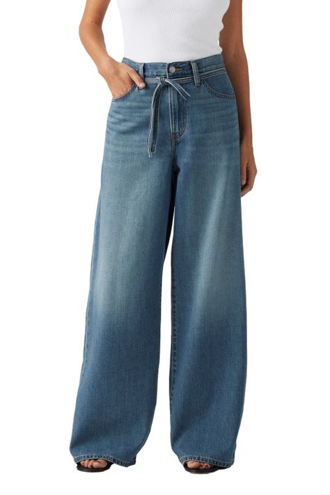 Jeans Mujer XL Straight Azul Levis A8701-0009-0