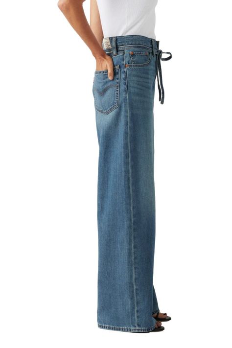 Jeans Mujer XL Straight Azul Levis A8701-0009-1