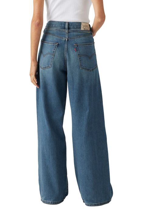 Jeans Mujer XL Straight Azul Levis A8701-0009-2