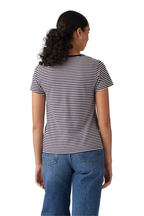 Polera Mujer Perfect Vneck Azul Levis 85341-0100-1