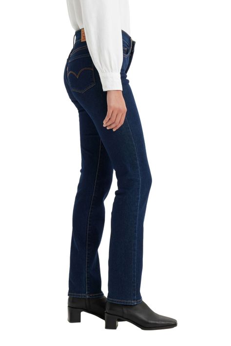 Jeans Mujer 314 Shaping Straight Azul Levis 19631-0204-1