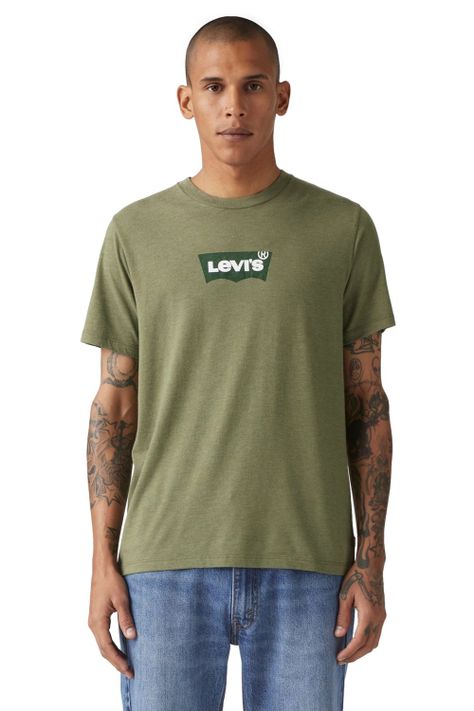 Polera Hombre Graphic Crewneck Tee Verde Levis 22491-1847-0