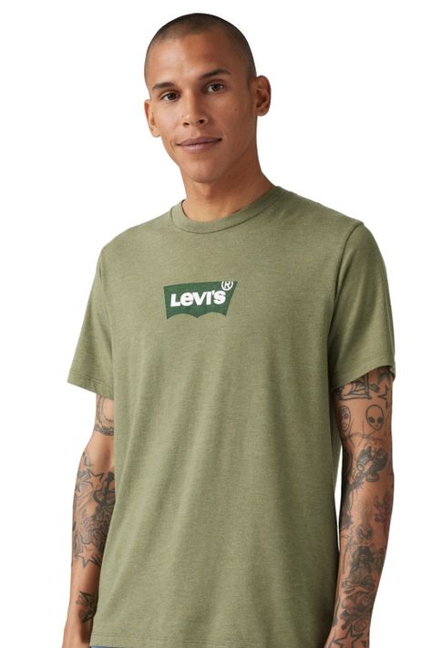 Polera Hombre Graphic Crewneck Tee Verde Levis 22491-1847-2
