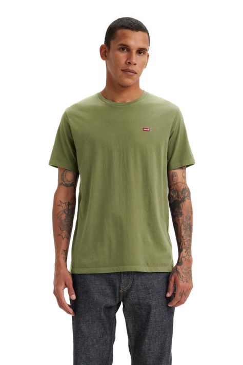 Polera Hombre Ss Original Hm Tee Verde Levis 56605-0224-0