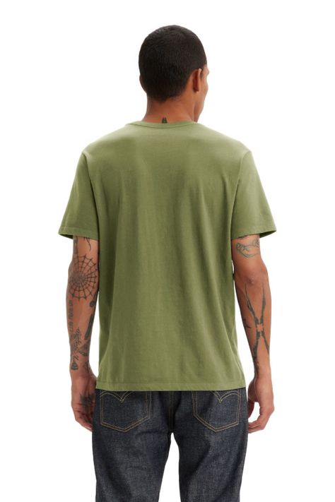 Polera Hombre Ss Original Hm Tee Verde Levis 56605-0224-1