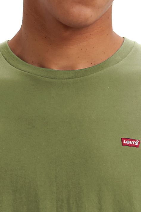 Polera Hombre Ss Original Hm Tee Verde Levis 56605-0224-2