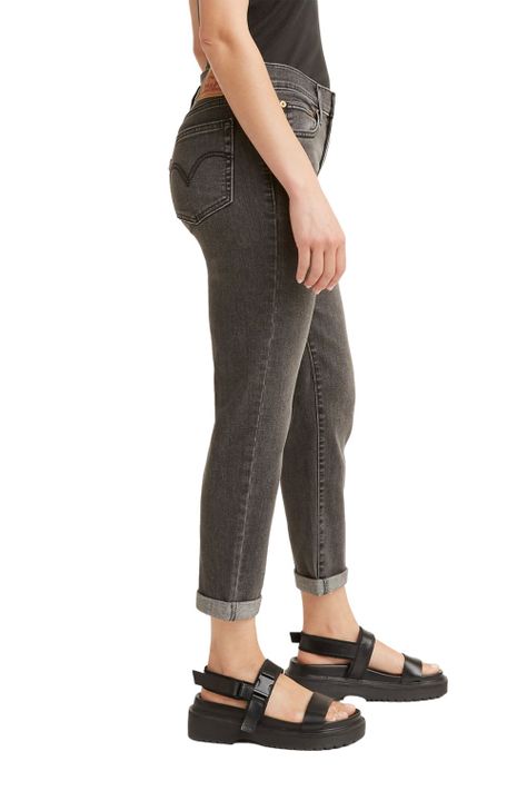 Jeans Mujer Mid Rise Boyfriend Gris Levis 19887-0242-1