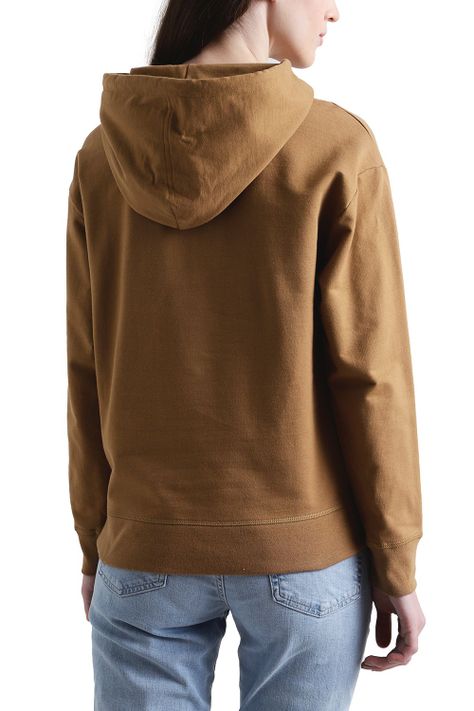 Polerón Mujer Gráfico Hoodie Logo Porter Café Levis 18487-0237-2