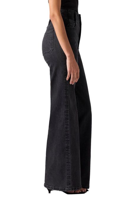 Jeans Mujer Ribcage Bells Corset Negro Levis 001UR-0005-1