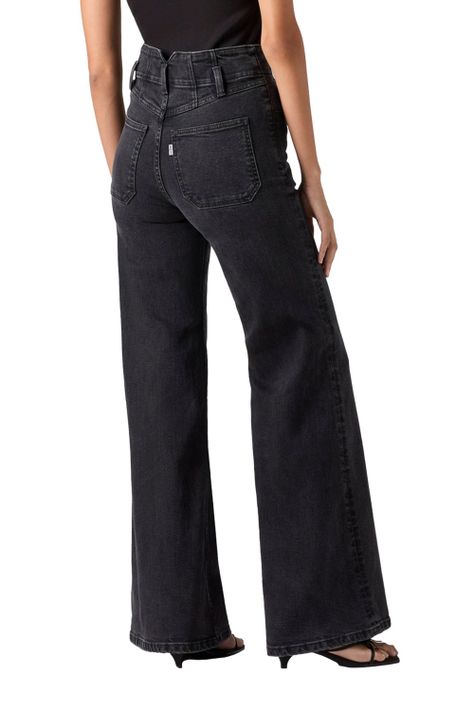 Jeans Mujer Ribcage Bells Corset Negro Levis 001UR-0005-2