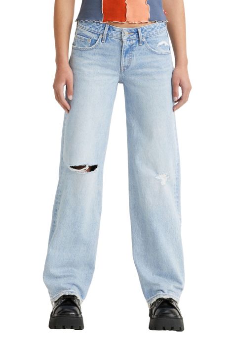 Jeans Mujer Low Loose Azul Claro Levis A5566-0003-0