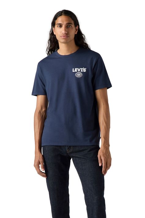 Polera Hombre Graphic Crewneck Tee Azul Levis 22491-1807-0