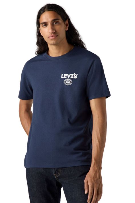 Polera Hombre Graphic Crewneck Tee Azul Levis 22491-1807-2