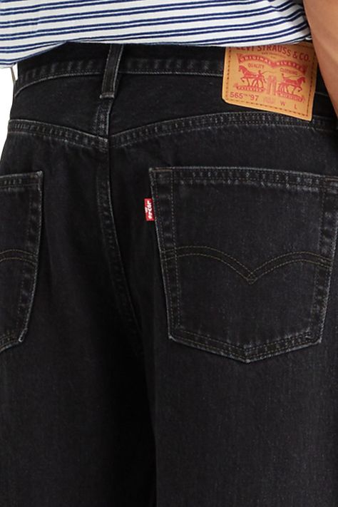 Jeans Hombre 565 '97 Loose Straight Negro Levis A7221-0005-3