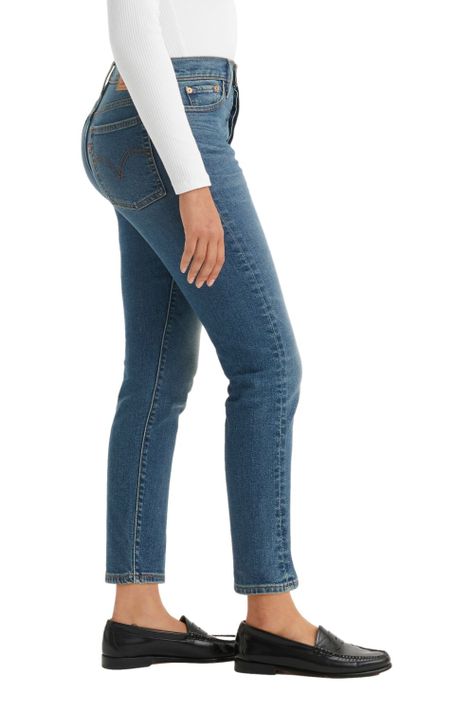 Jeans Mujer Wedgie Straight Azul Levis 34964-0218-1