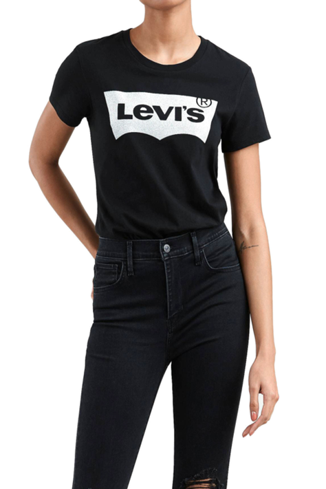 Polera Mujer Regular Fit Negro Levis 17369-0483-0