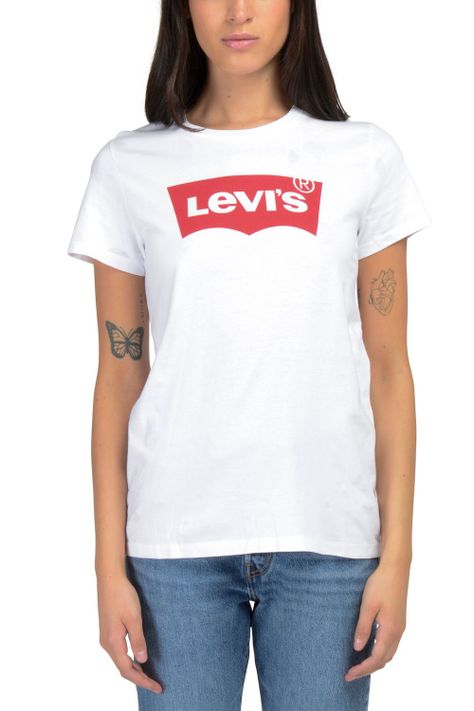 Polera Mujer Regular Fit Lisa con Blanco Levis 17369-0468-0
