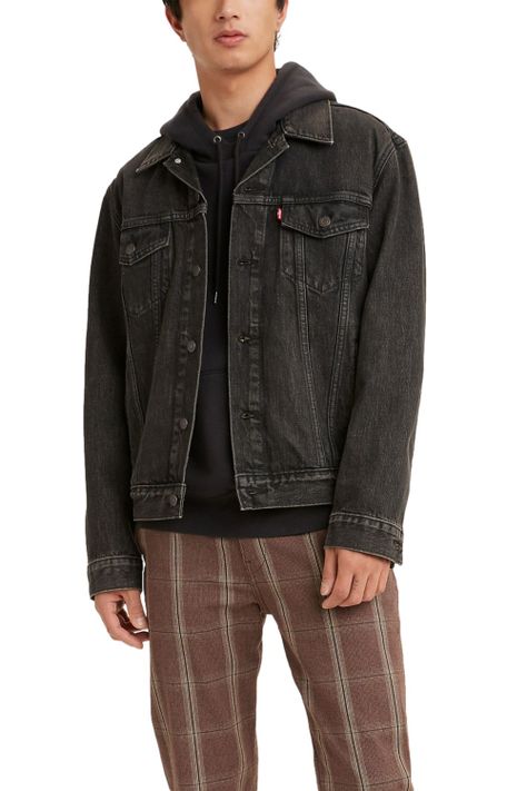 Chaqueta Hombre Trucker Jacket Negro Levis 72334-0584-0