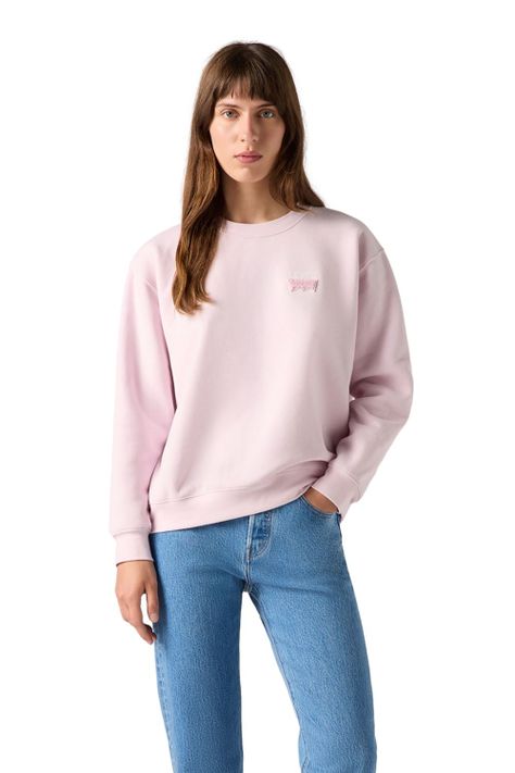Polerón Mujer Gr Everyday Crew Rosado Levis A8800-0041-0