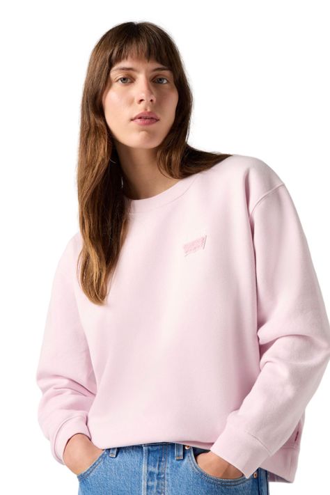 Polerón Mujer Gr Everyday Crew Rosado Levis A8800-0041-2