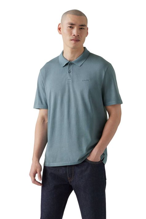 Polera Hombre Authentic Polo Celeste Levis A6735-0024-0
