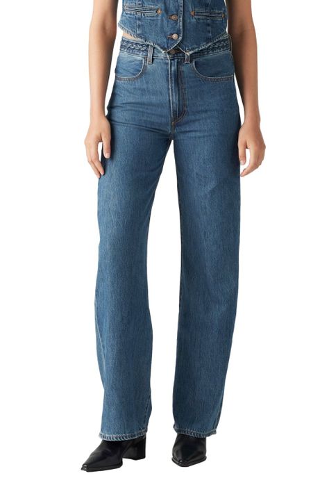 Jeans Mujer Ribcage Wl Braided Azul Levis 001US-0000-0
