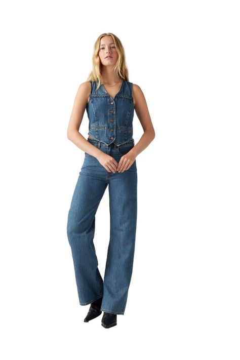 Jeans Mujer Ribcage Wl Braided Azul Levis 001US-0000-3