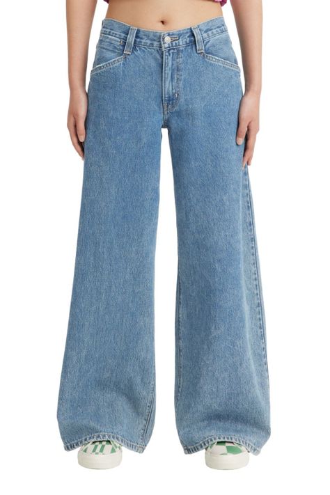 Jeans Mujer 94 Baggy Wide Leg Azul Levis A5929-0002-0