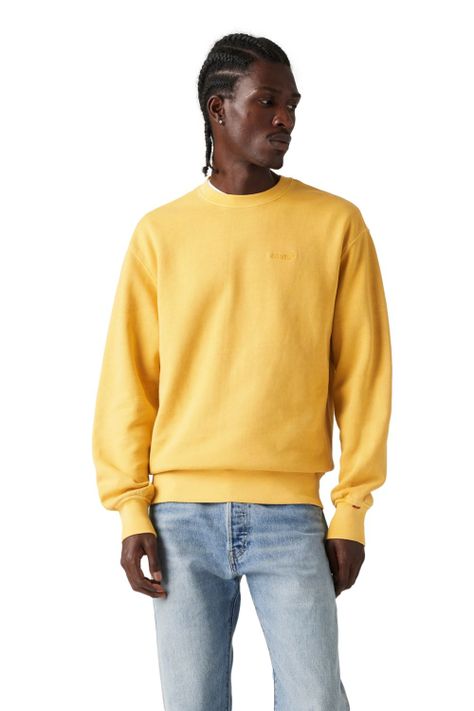 Polerón Hombre Authentic Crew Amarillo Levis A9244-0019-0