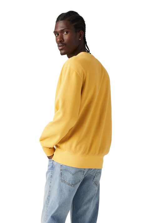 Polerón Hombre Authentic Crew Amarillo Levis A9244-0019-1