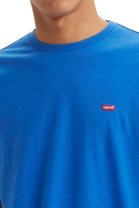Polera Hombre Ss Classic Hm Tee Azul Levis 56809-0131-2