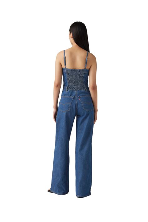 Enterito Mujer Bustier Jumpsuit Azul Levis 001WC-0003-2