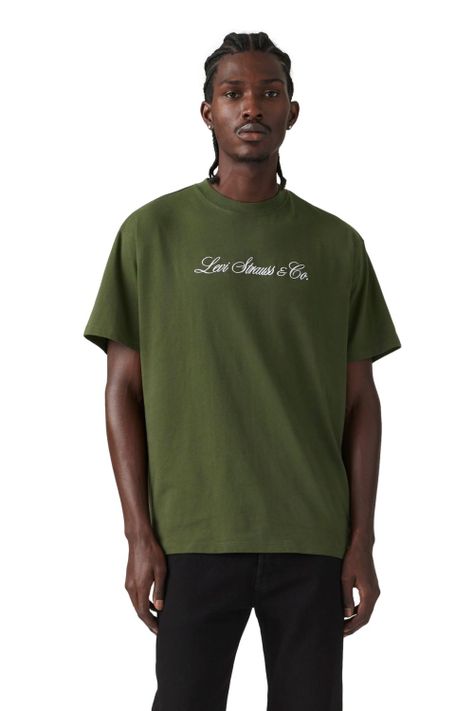 Polera Hombre Vintage Fit Graphic Tee Verde Levis 87373-0327-0