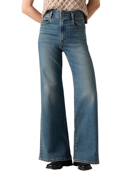 Jeans Mujer Ribcage Bells Corset Azul Levis 001UR-0000-0