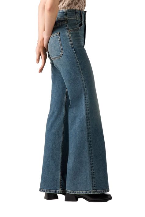 Jeans Mujer Ribcage Bells Corset Azul Levis 001UR-0000-1