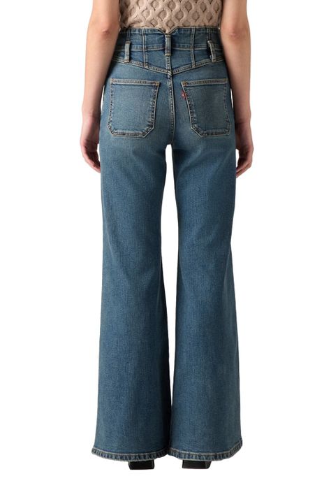 Jeans Mujer Ribcage Bells Corset Azul Levis 001UR-0000-2