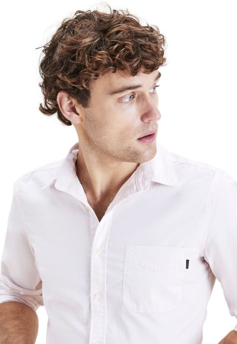 Camisa Hombre Original Woven Regular Fit Rosa-3