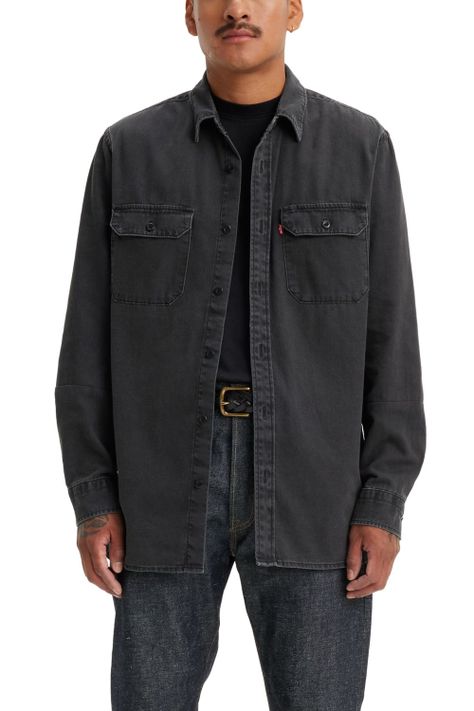 Camisa Hombre Relaxed Fit Worker Negro Levis 19573-0216-0