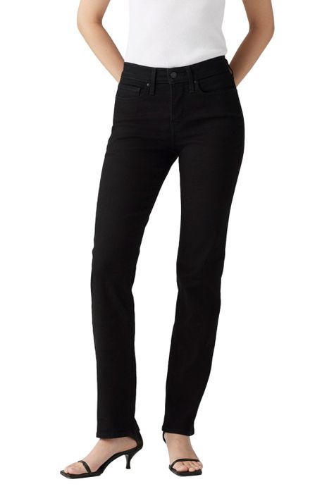 Jeans Mujer 314 Shaping Straight Negro Levis 19631-0212-0