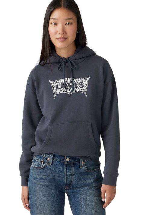 Polerón Mujer Graphic Everyday Hoodie Azul Levis A8801-0028-2